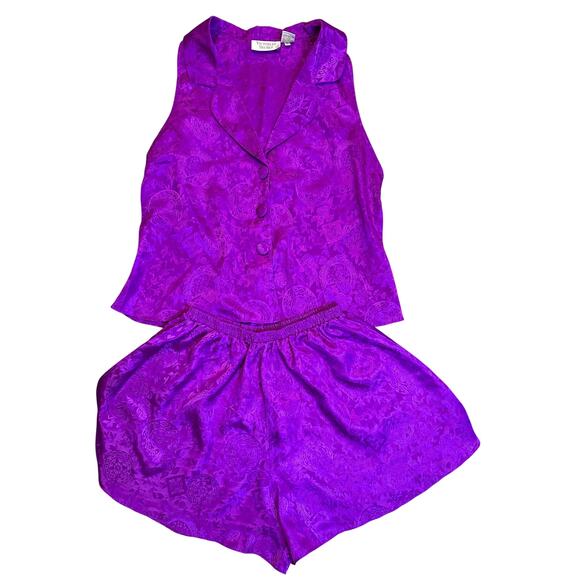 90s Vintage Victoria’s Secret pajama set Size Small - Picture 1 of 8